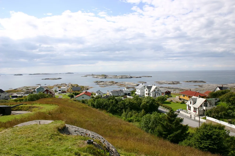 Coastal fishing village of Bud in Møre og Romsdal, Norway